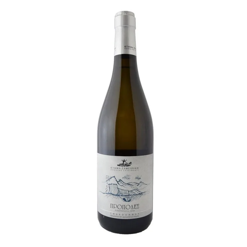 Ζαφειράκης Πρόποδες Chardonnay 750ml Λευκό