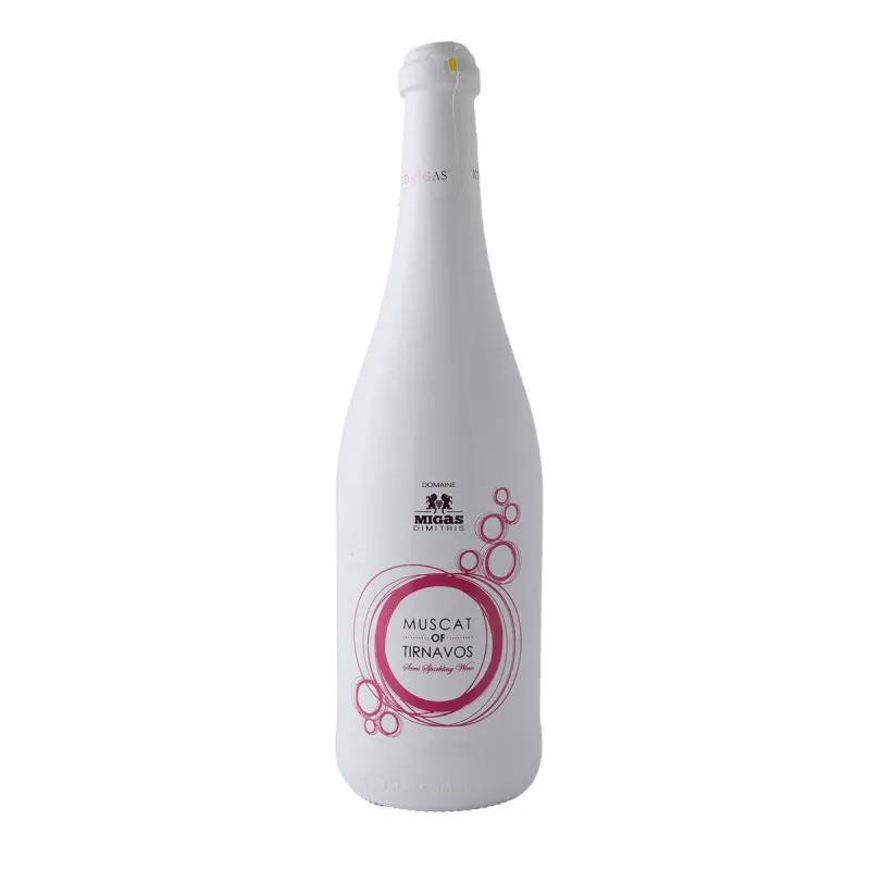 Μίγας Μοσχάτο Τυρνάβου Ημιαφρώδες 750ml Ροζέ