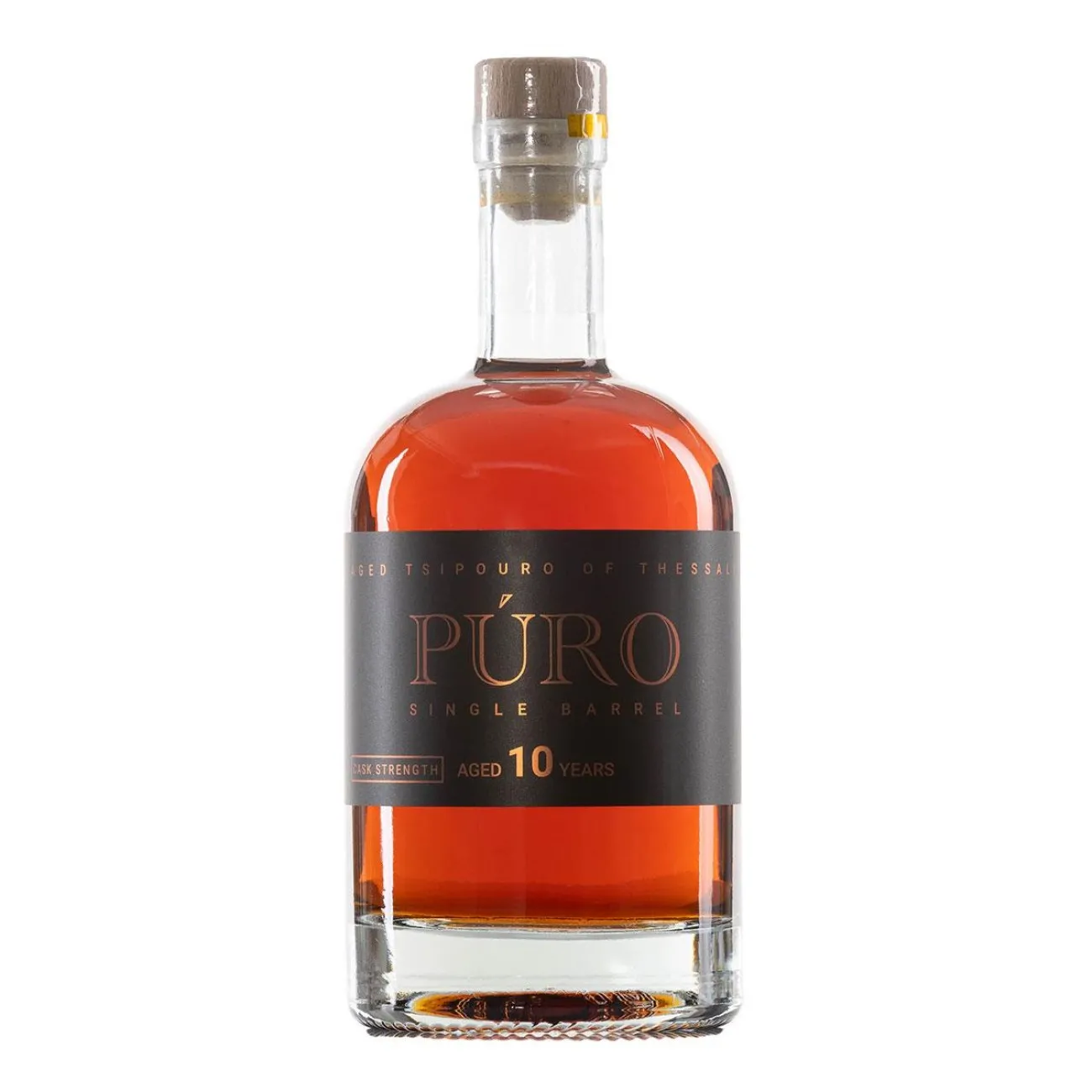 Puro Single Barrel 10 y.o. Παλαιωμένο Τσίπουρο 500ml σε ξυλοκιβώτιο