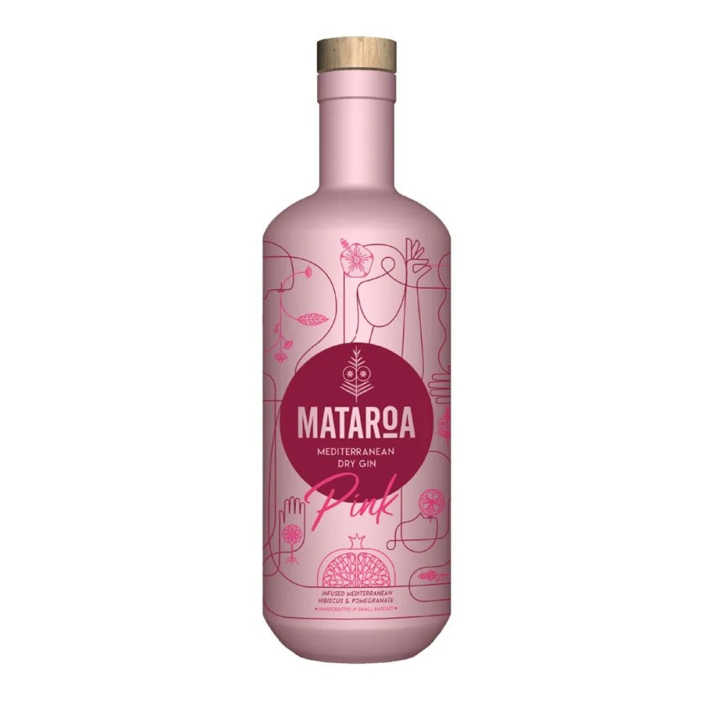 Mataroa Pink Gin 700ml