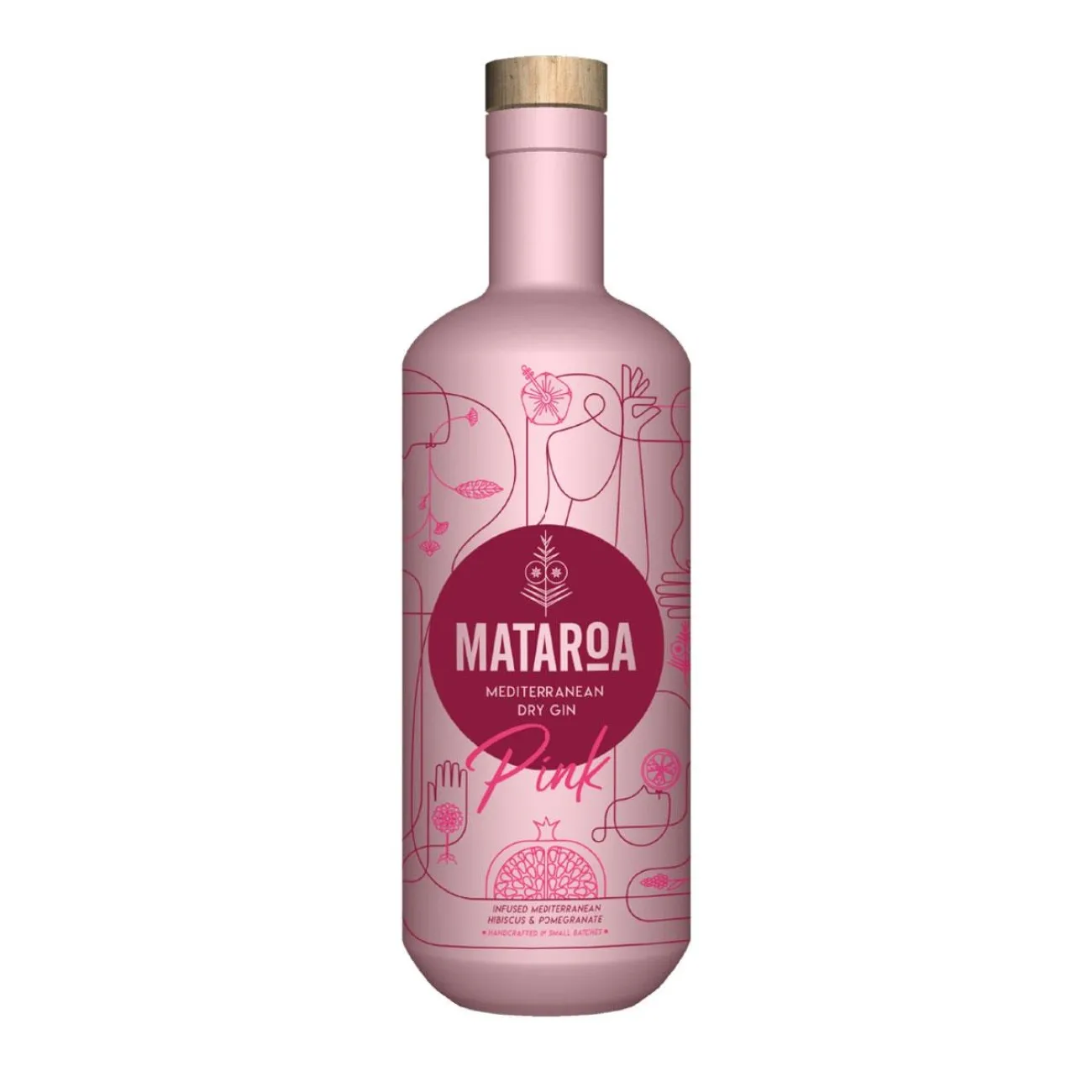 Mataroa Pink Gin 700ml