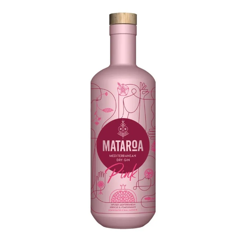 Mataroa Pink Gin 700ml