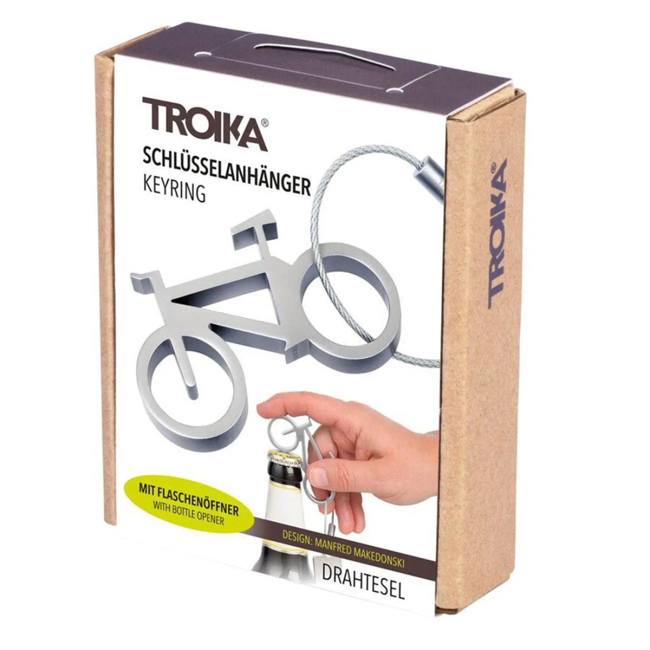 Troika μπρελόκ Drahtesel